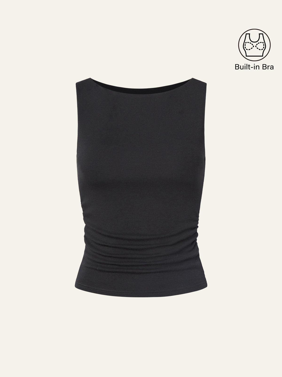 Boat Neck Bra Tank