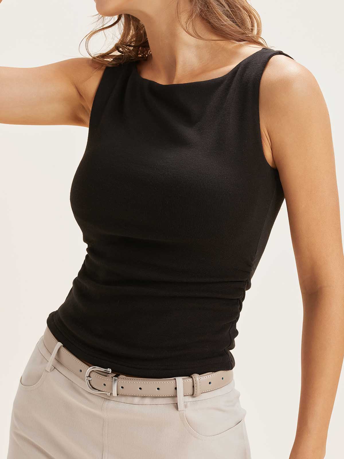 Boat Neck Bra Tank