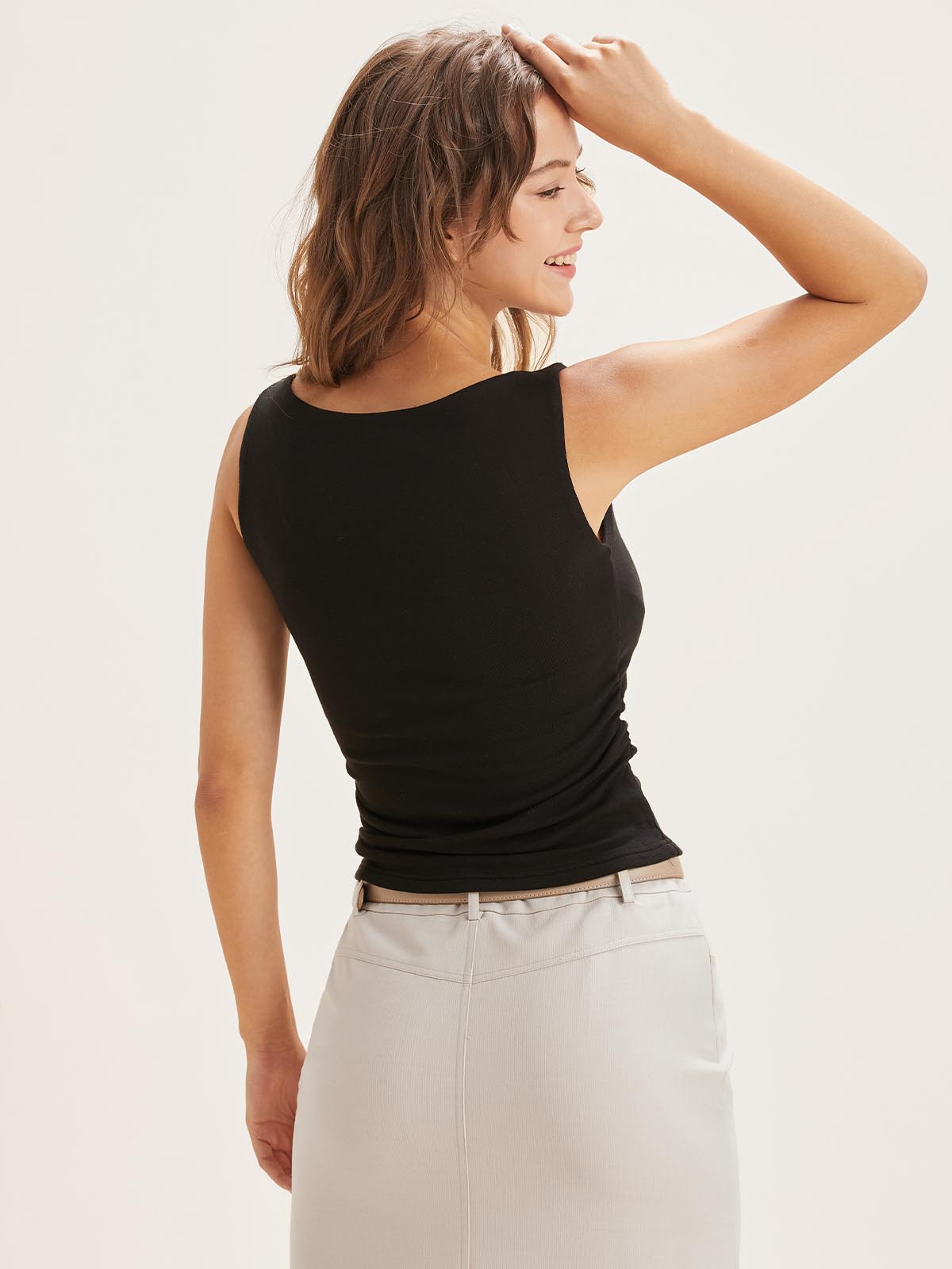Boat Neck Bra Tank
