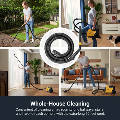 Eureka Mighty Mite Lightweight Bagged Canister Vacuum Cleaner - Fast Shipping