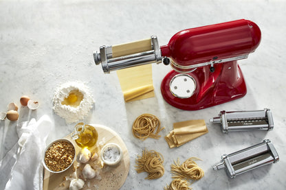 KitchenAid 3-Piece Pasta Roller & Cutter Set, Metal Attachment for Stand Mixer