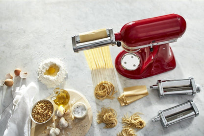 KitchenAid 3-Piece Pasta Roller & Cutter Set, Metal Attachment for Stand Mixer