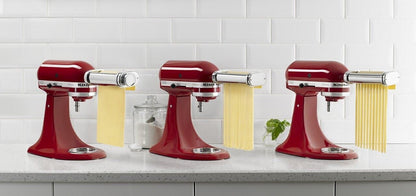KitchenAid 3-Piece Pasta Roller & Cutter Set, Metal Attachment for Stand Mixer