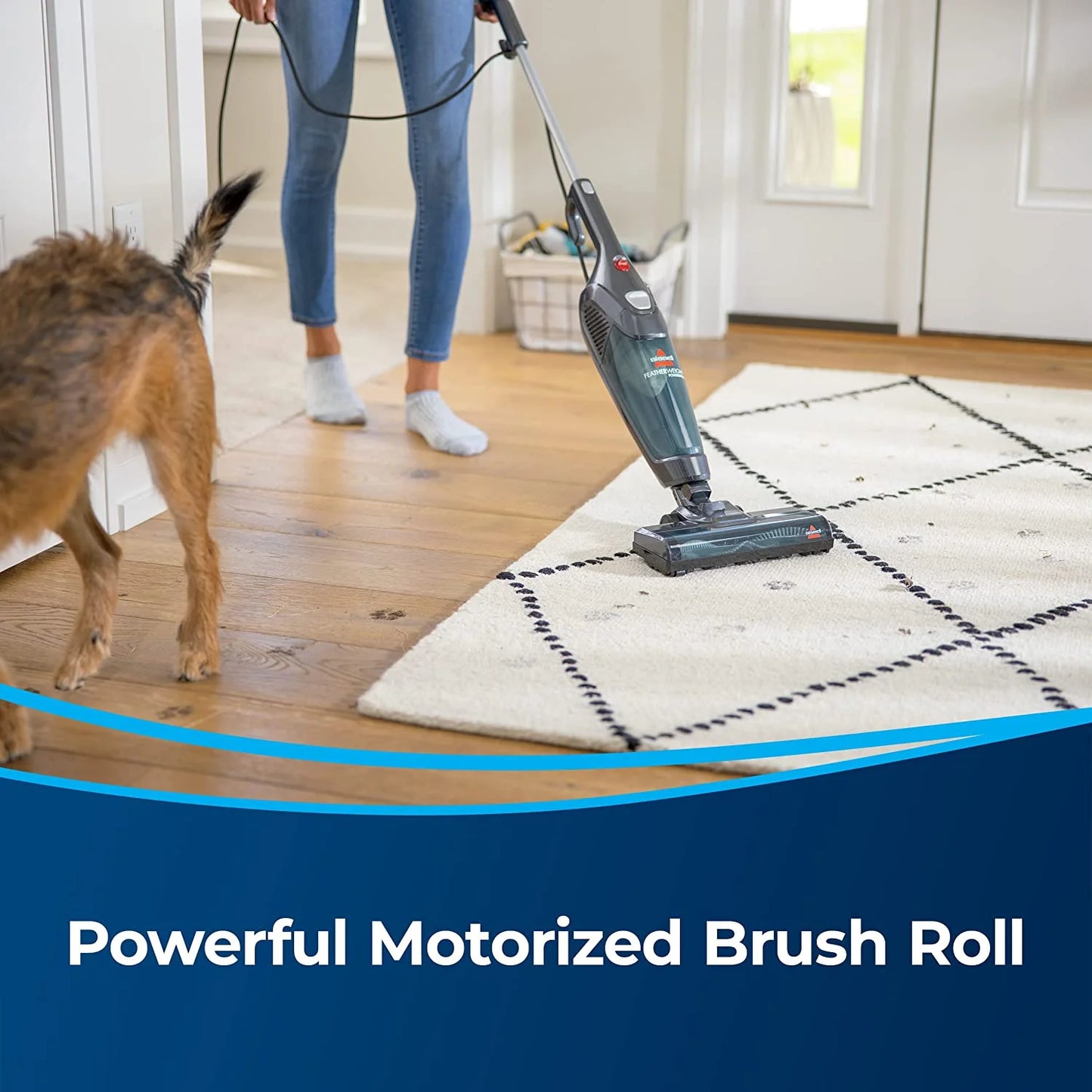 BISSELL Featherweight PowerBrush Vacuum 2773A - Ultra-Lightweight 3-in-1 Cleaner