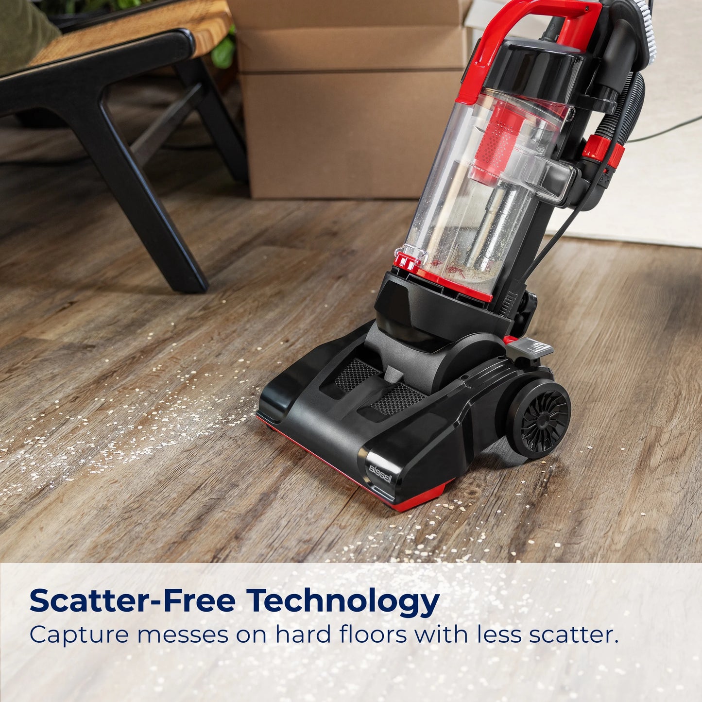 BISSELL CleanView Compact Upright Vacuum 3508 Red Bagless