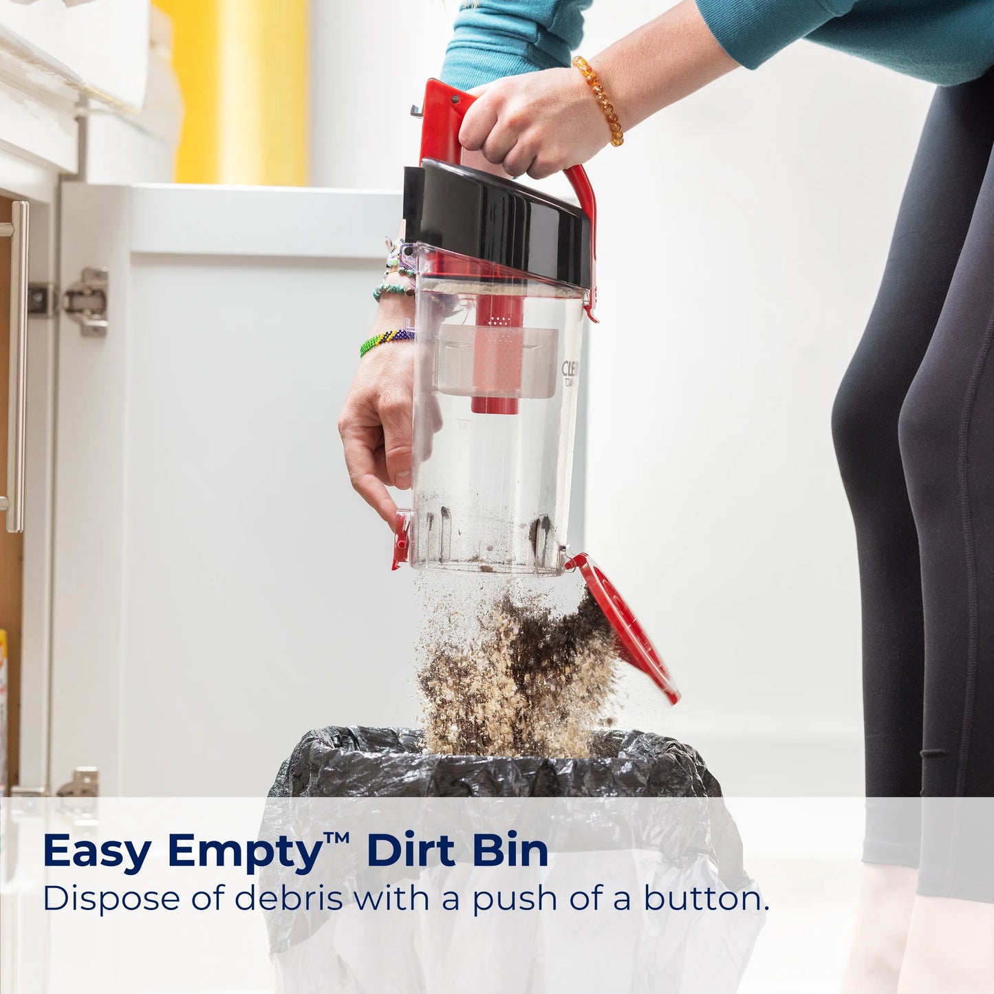 BISSELL CleanView Compact Upright Vacuum 3508 Red Bagless