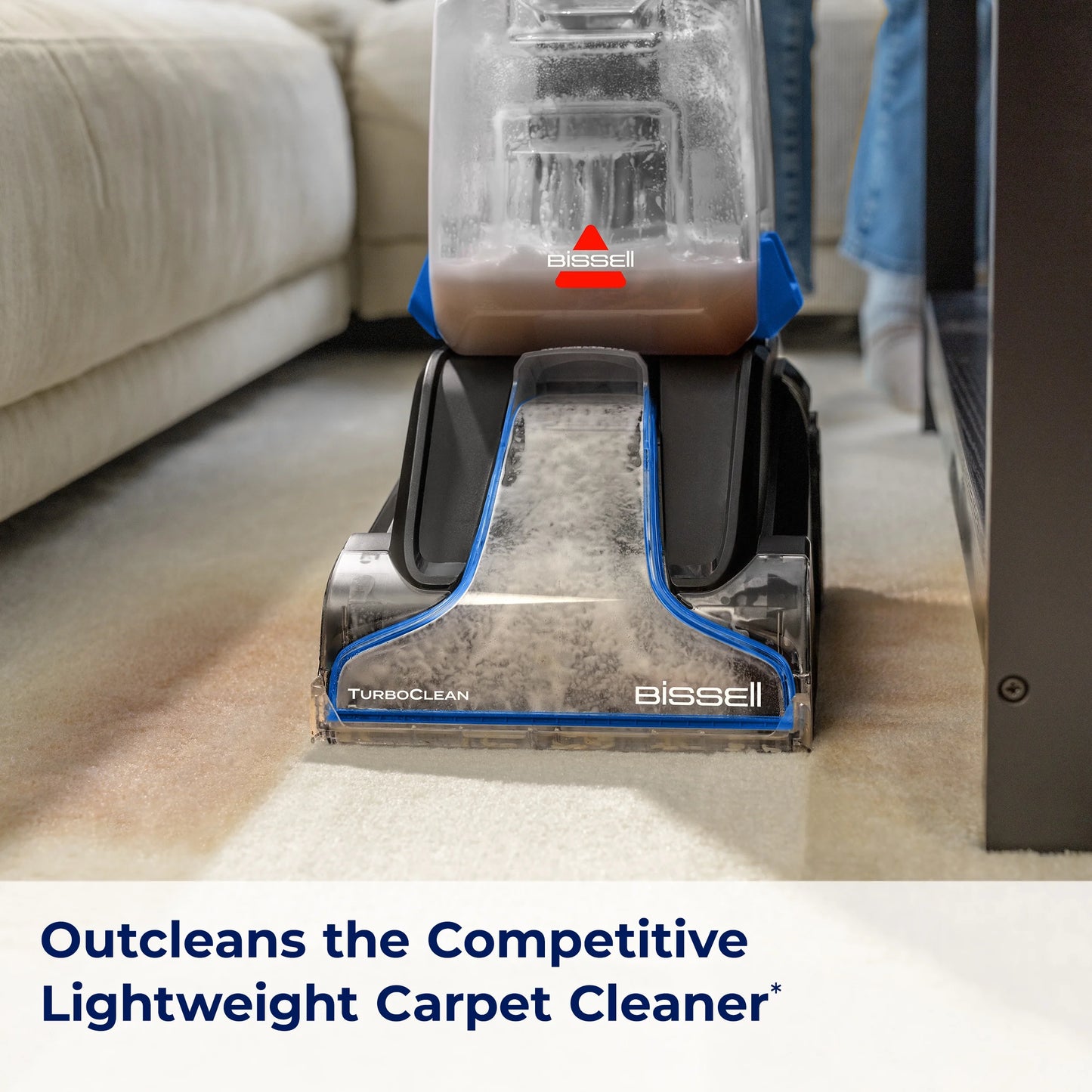 BISSELL TurboClean Lightweight Carpet & Upholstery Cleaner with Pro Max Clean 3952