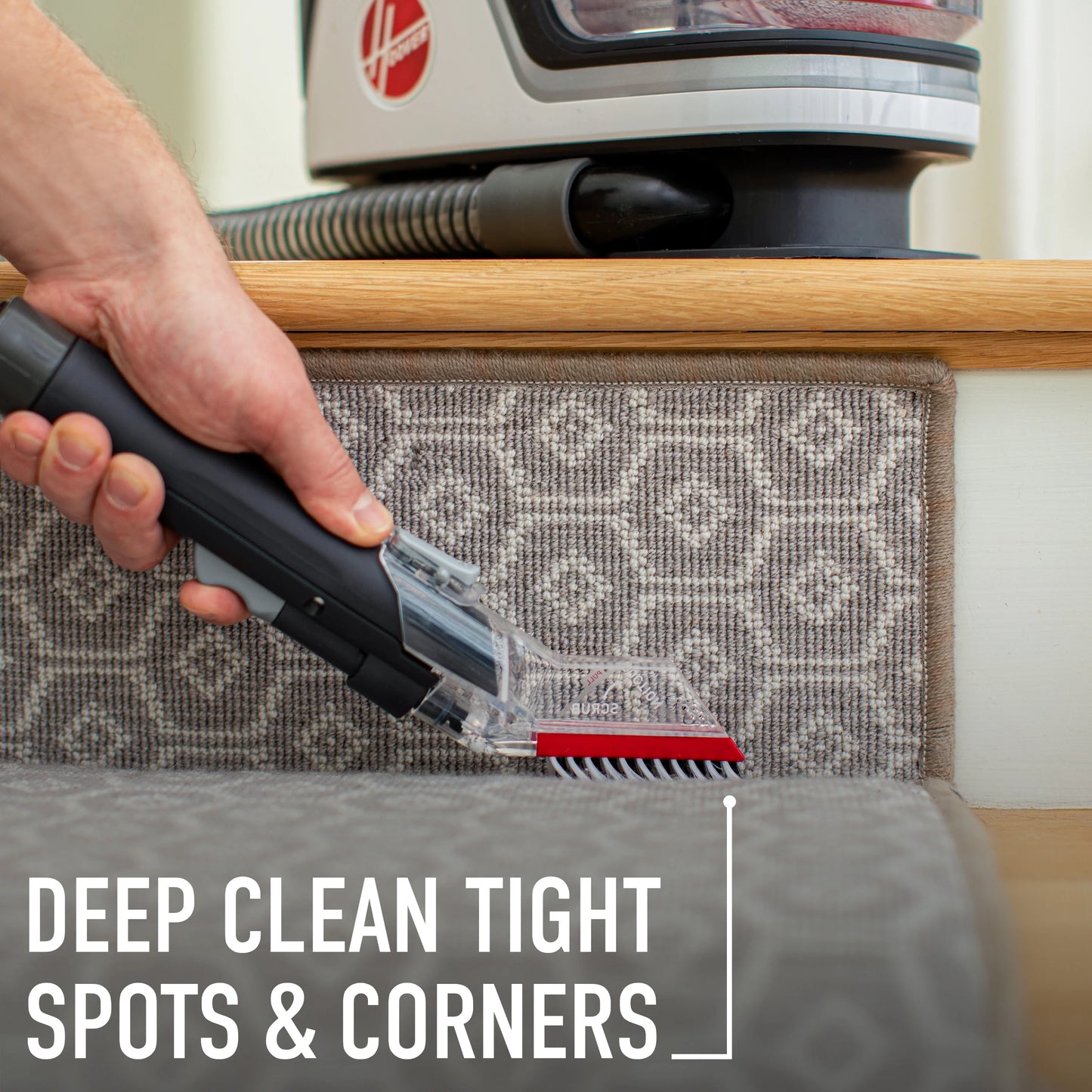 Hoover CleanSlate FH14010 Portable Spot Cleaner Carpet Upholstery Stairs