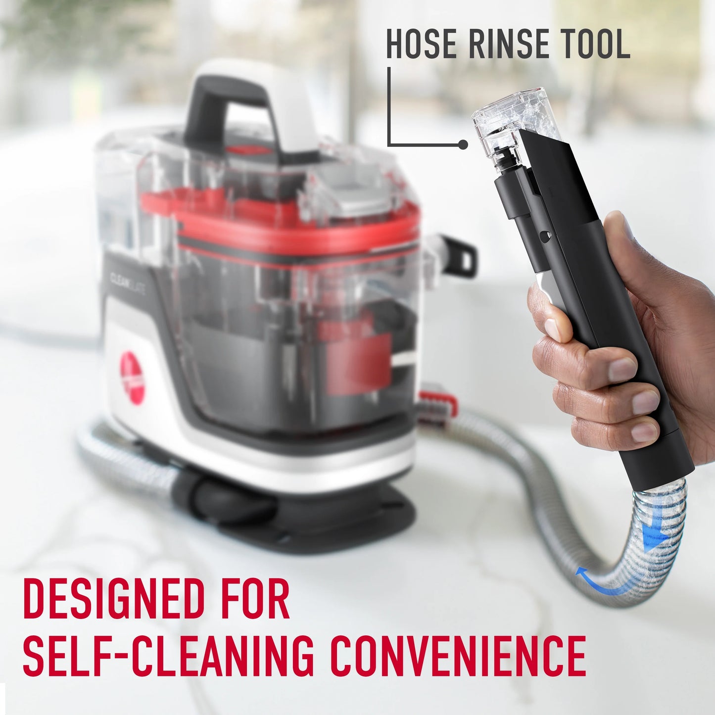 Hoover CleanSlate FH14010 Portable Spot Cleaner Carpet Upholstery Stairs