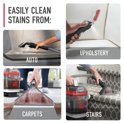 Hoover CleanSlate FH14010 Portable Spot Cleaner Carpet Upholstery Stairs