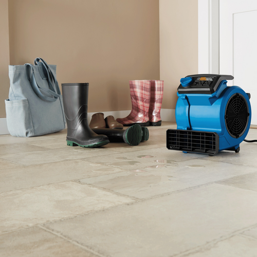 Vacmaster Portable Air Mover Floor Dryer Fan 3 Speed Utility Blower, Freeship US